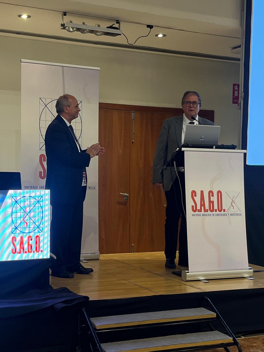 🏅Reconocimiento de SAGO al Dr. Pere Brescó Torras, Presidente de SEGO. Entrega el reconocimiento el Dr. Gabriel Fiol, Presidente de la SAGO.

#sago2024malaga