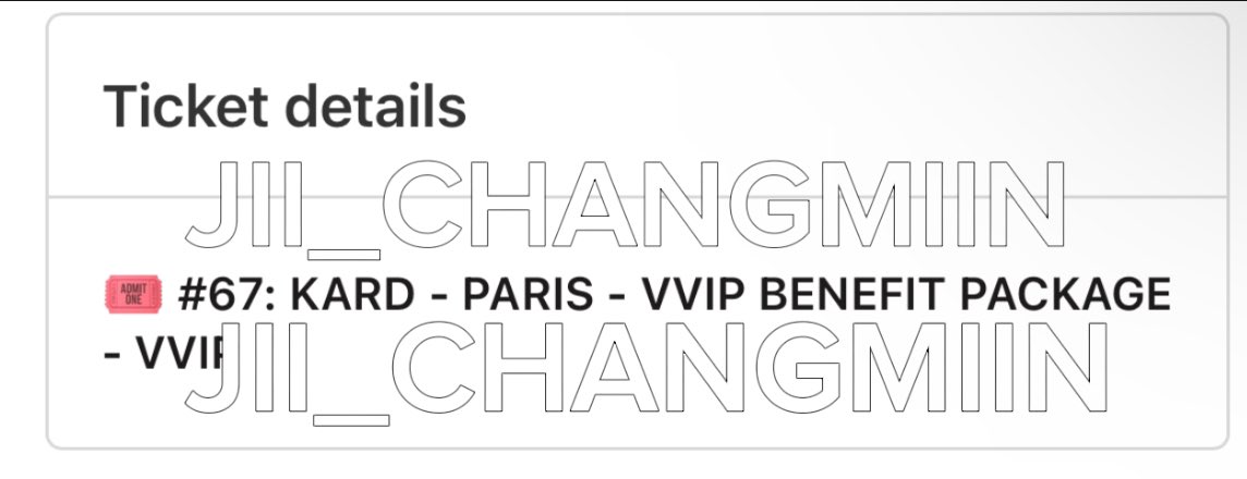 userseobiie's tweet photo. 🤍 WTS 🤍
Un package vvip #67 pour KARD à Paris le 11 Décembre à 100€ je peux négocier le prix dans la mesure du raisonnable !! Je l’ai acheté 139€ !!
RT SVP ‼️‼️
#WTSKARD #WTS #KARD #카드 #KARDinParis @KARD_Official #WTSKARDinParis #HIDDENKARD https://t.co/BiUCBG3lhc