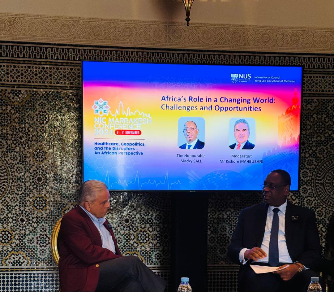 Macky Sall tweet media