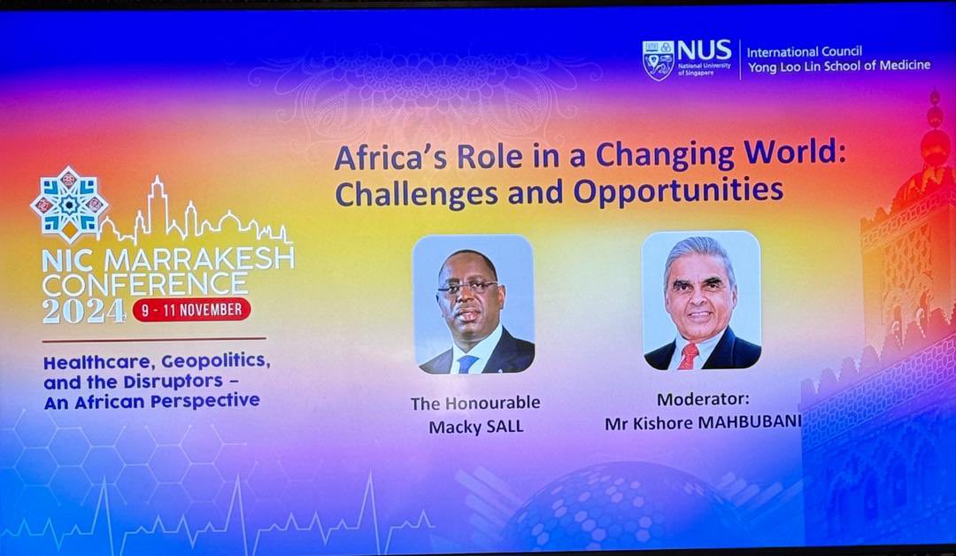 Je remercie l’Université nationale de Singapour pour son invitation à sa retraite de Marrakech, du 9 au 11 novembre, sur les questions de santé publique et de géopolitique mondiale. J’y ai présenté une communication sur les défis transfrontaliers majeurs qui méritent des réponses