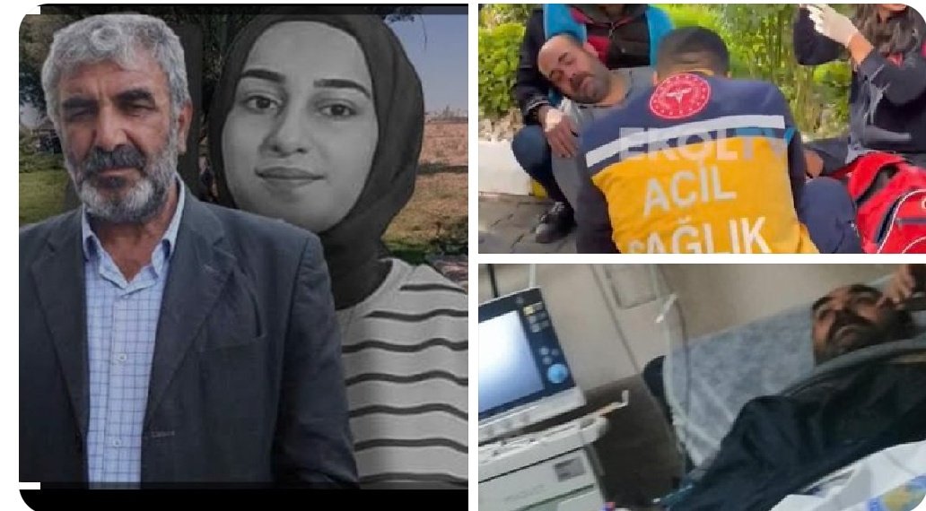 Narin Güran'ın şişko babasının ayılıp bayılma numaralarını gündem etmeyi bırakıp, Rojin Kabaiş'in katilinin bulunması için gündemde edelim ki bir an önce adalet yerini bulsun. Babası mahvolmuş durumda.
#NarinGüran #rojiniçinadalet #YetişinÖLÜYORUZ #RojinKabaişin