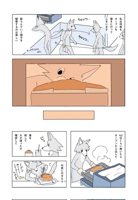 真夜中にケーキを焼く話(4/4) 