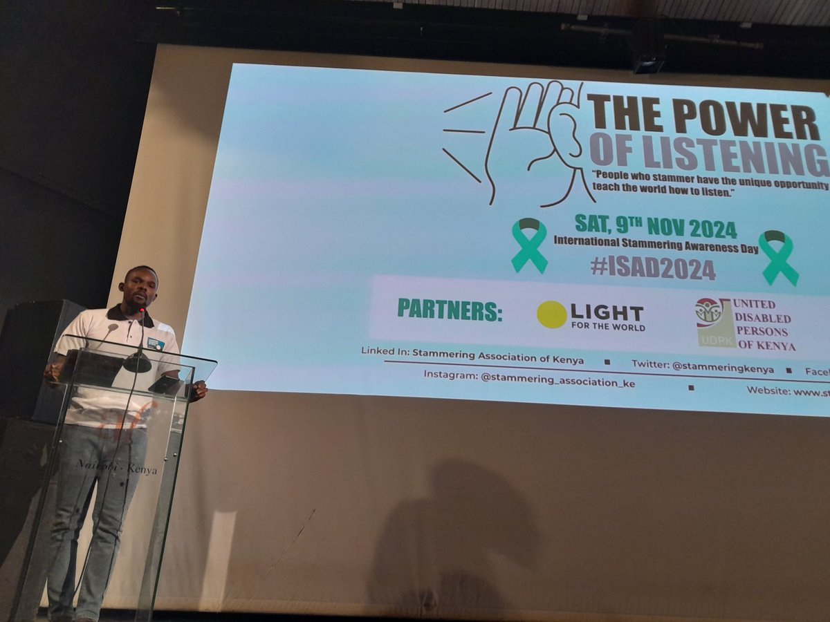 mkamoriesther's tweet photo. We are joining @stammeringkenya in marking the 2024 #ISAD2024 at the @AFKenya @UDPKenya @LftWKE https://t.co/UvXYpHgV9X