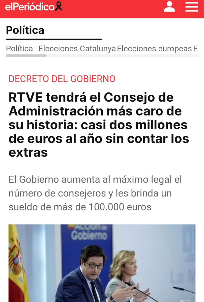 DCognitivos's tweet photo. Vamos a hacer un hilo con todos los organismos,  asociaciones, ONGs y estamentos diversos que sobran y HABRÍA QUE CERRAR:
Empiezo yo
1. RTVE
2. Cruz Roja España