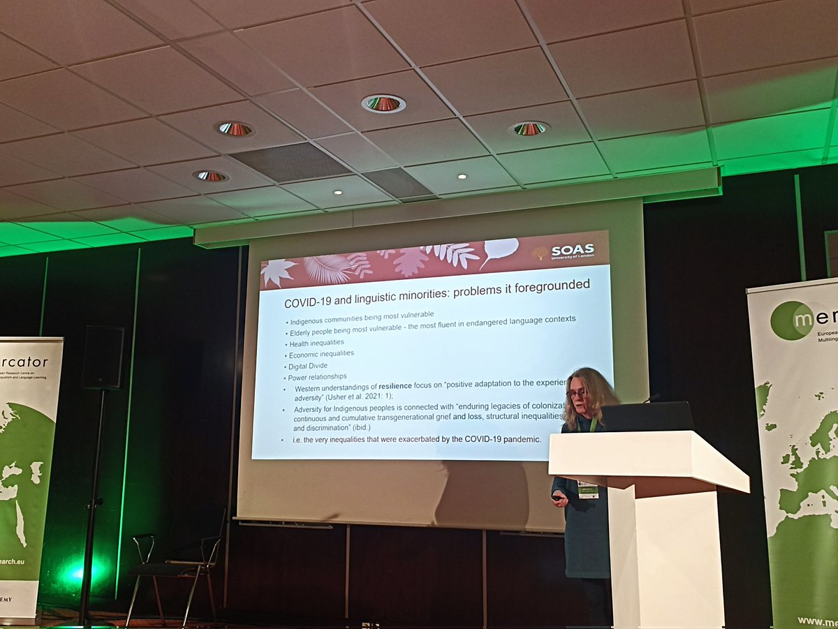 Maria Dimitropoulou (@maria_dimitrop) on Twitter photo Very insightful presentation by Julia Sallabank and @vasiliki_vita7 on language revitalization in pandemic times at the Mercator Conference! <a href="/MercatorCentre/">Mercator European Research Centre</a> Very insightful presentation by Julia Sallabank and @vasiliki_vita7 on language revitalization in pandemic times at the Mercator Conference! <a href="/MercatorCentre/">Mercator European Research Centre</a>