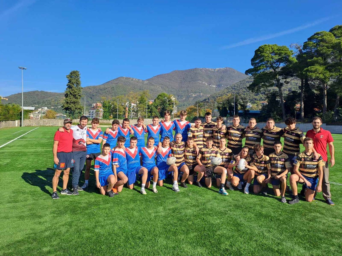 MontenegroRLF's tweet photo. Yesterday, Montenegro rugby league organized a junior touch game between HSs from Herceg Novi and Tivat.
We have started a program of developing a rugby league for juniors in Montenegro, which has a lot of potential for further development and this is just a beginningππ²πͺ
#mrlf https://t.co/MAuayd7DHi