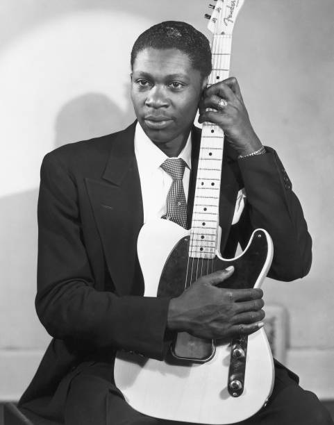 Young B.B. King poses for a portrait in Memphis.
Photo by Michael Ochs Archives