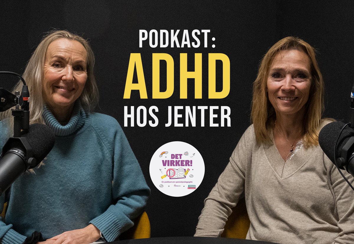 🚨Hør episoden vår om jenter og ADHD her: linktr.ee/DetVirker