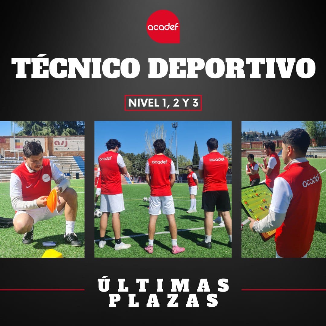 AcadefB's tweet image. Es TU ÚLTIMA OPORTUNIDAD para cumplir tu sueño de ser entrenador de fútbol.

En Acadef aprenderás todo lo necesario para convertirte en el líder que lleve al equipo a la victoria. Nuestra Metodología 360⁰ combina teoría, práctica y experiencias en clubes profesionales, 607282771