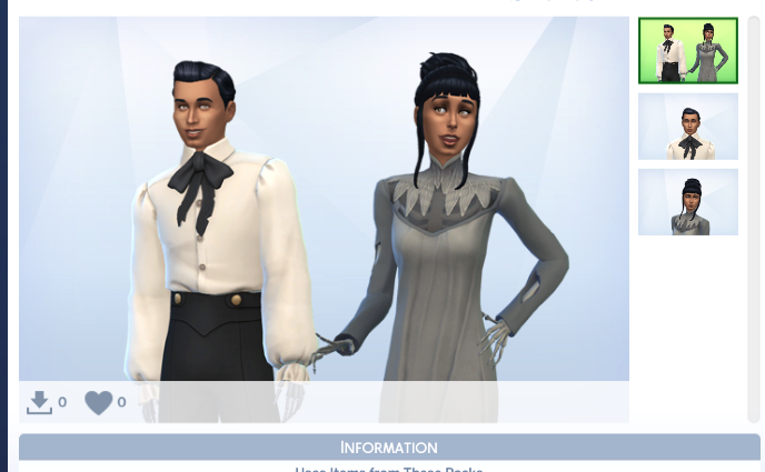 BlueShreve's tweet photo. A lil something for the sims community and #planetsims #LifeAndDeath
I unghosted some of the ghost only outfits for human sims. #GlovelysQCC118
gallery ID: BlueShreve
household name: Unghosted https://t.co/MAe3IMwWe9