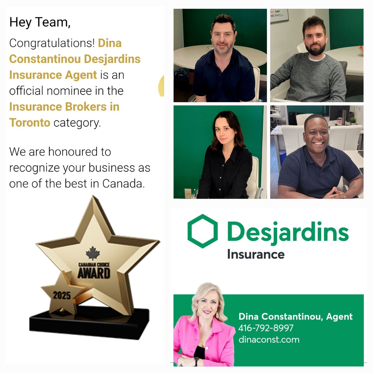 Dina Constantinou - Desjardins Insurance Agent tweet media