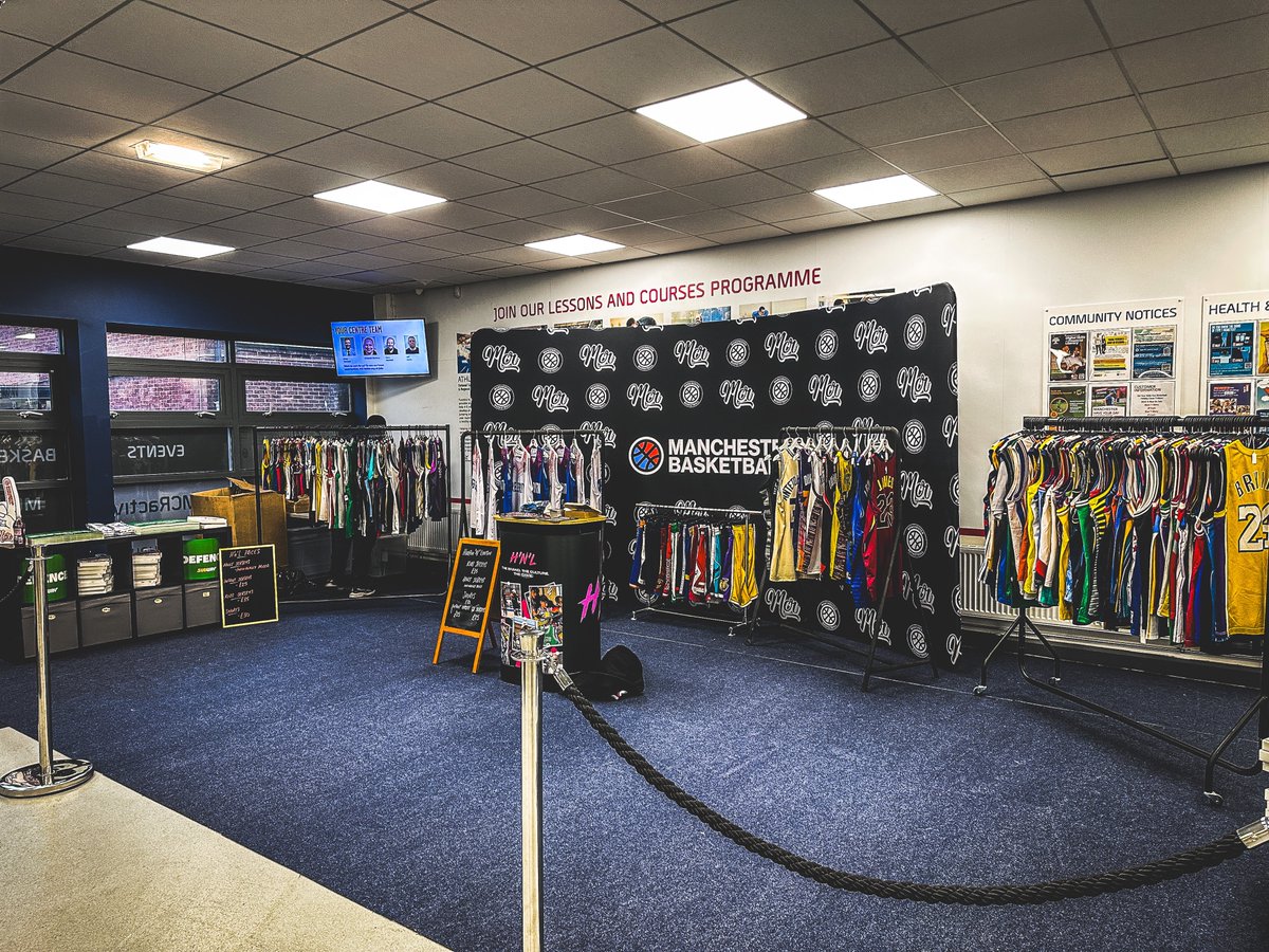 NLootin's tweet photo. H’n’L X GB Basketball

Another landmark moment for me on this mad basketball journey. Bringing the pop up shop to a GB Eurobasket Qualifier. 

Thanks for everyone that stopped by, hope you loved it!

📸 @caroljmoirsports https://t.co/erdYESoCvt