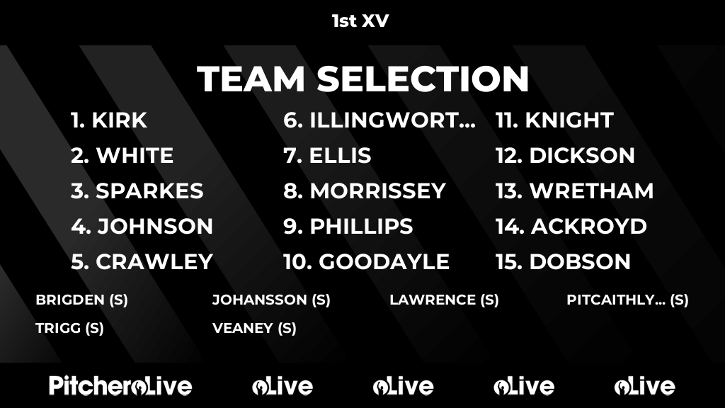 Today's 1st XV team selection #Pitchero
pitchero.com/clubs/stfranci…