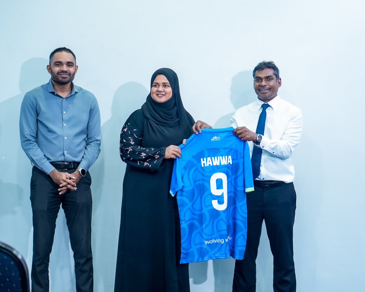 storcmv's tweet photo. Jersey Handover - Mercantile  Inter-office Company Volleyball Championship 2024!

The Tournament will be held in HDC Volley Court,Hulhumale  from 10th - 15th November 2024.

Let the games begin!

#ekuekee #storc2024 #InterOffice #volleyball https://t.co/nvyvKDerqO