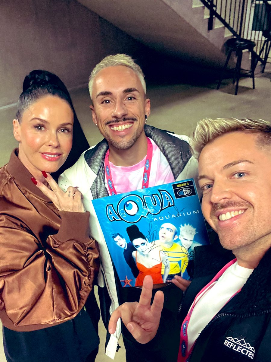 Mi yo de los 90s está chillando mucho por Dinamarca 🇩🇰 #Aqua <a href="/LeneNystrom/">Lene Nystrøm</a>