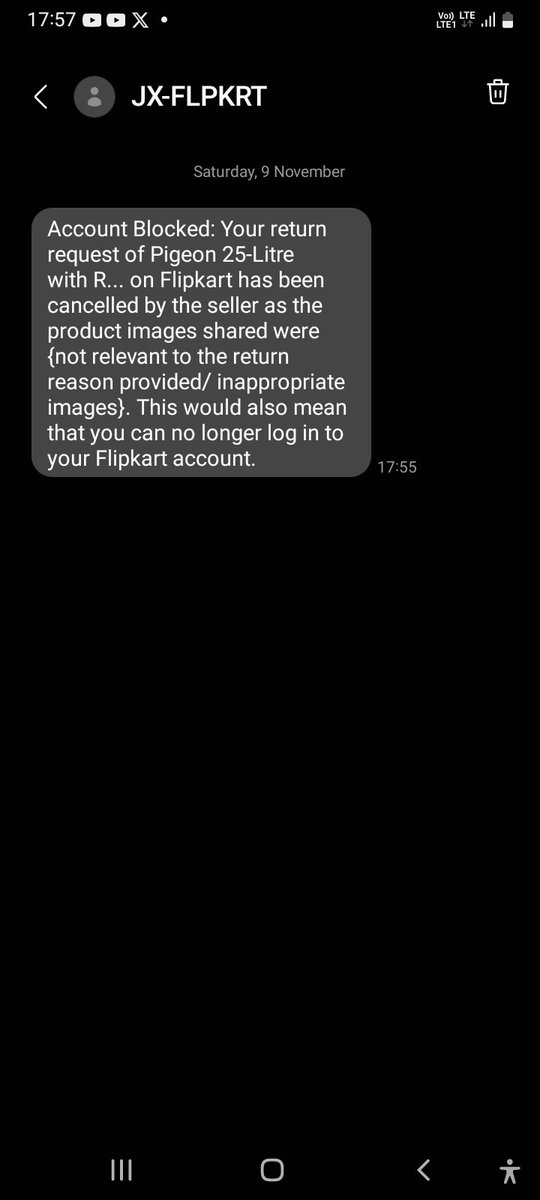 Ratan4583's tweet photo. @flipkartsupport Deliberately again faulty product was delivered and subsequently when replace/ refund order was placed the account is blocked @flipkartsupport @Flipkart https://t.co/gUffApKgqn