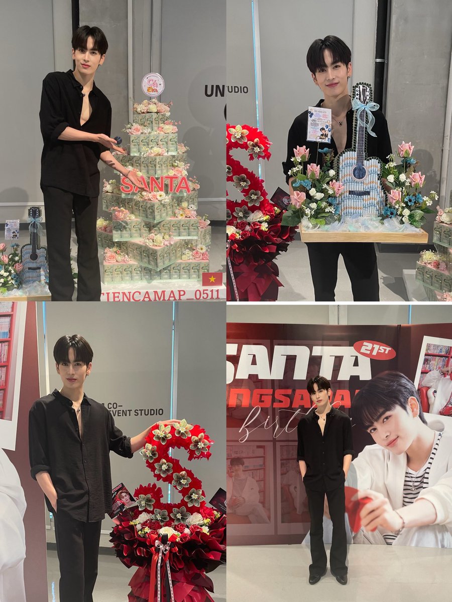 วันนี้ขอบคุณทุกคนมากๆเลยนะครับ ขอบคุณทุกคนที่มาหาผมนะครับ I bloom just for you guys ILYSB🤍✨
ปล. รอผมเก่งแล้วเดี๋ยวจะเอากีต้าที่ให้มาไปขึ้นคอนด้วยกันให้ได้ สักวันนึงนะครับพี่🖤 <a href="/perthppe/">PERTHPPE</a> 
#SANTArcade21stBD