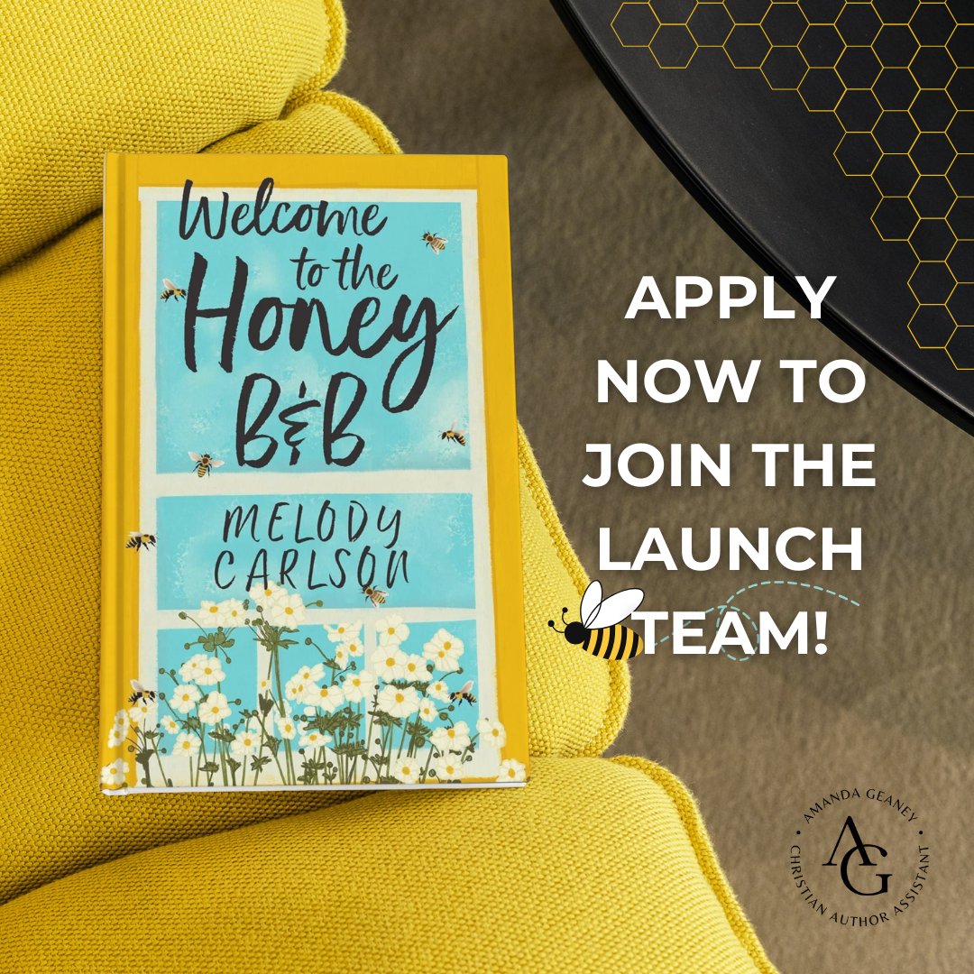 Apply Now to Join the Launch Team for Welcome to the Honey B&amp;B! 🐝.•.•.

"This story has some autobiographical bits and pieces... because my secondary character CT (a sweet farmer who raises honey bees and had been looking forward to his carefree retirement years) has FTD