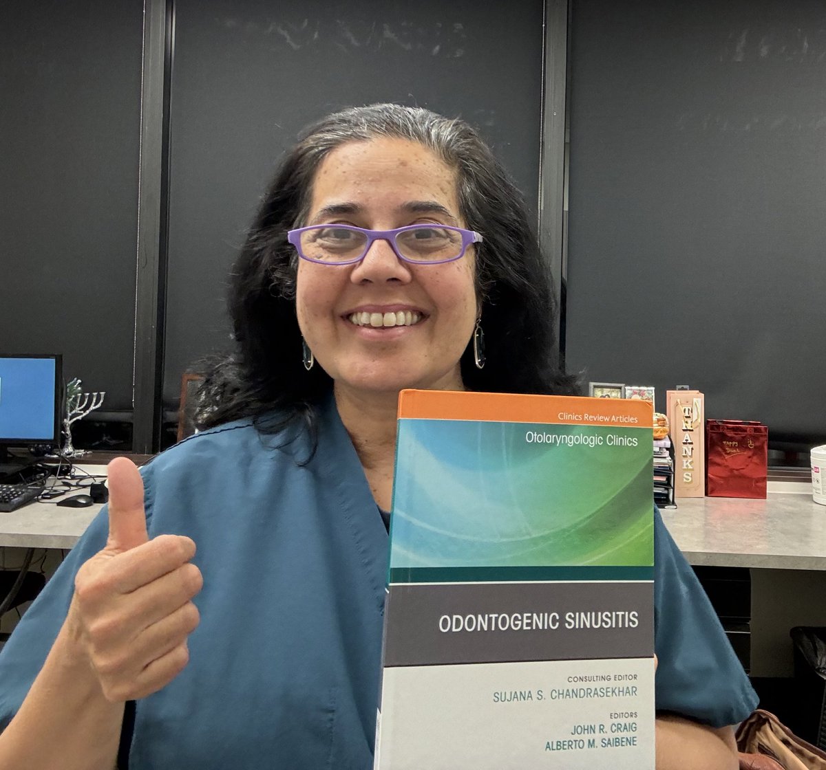 DrSujanaENT's tweet photo. Some great news this week: got my hard copy of the Dec 2024 #OCNA on #ODS guest ed by @JohnCraigNose & @ent_ams ! It’s got so much cool info. Check it out @PlasSurgENTClin @ElsevierConnect 🦷👃🏼😷
https://t.co/IMumKraix9
https://t.co/QzNWropO1U
https://t.co/WVFUlzoACn https://t.co/WQBvZZy1K4