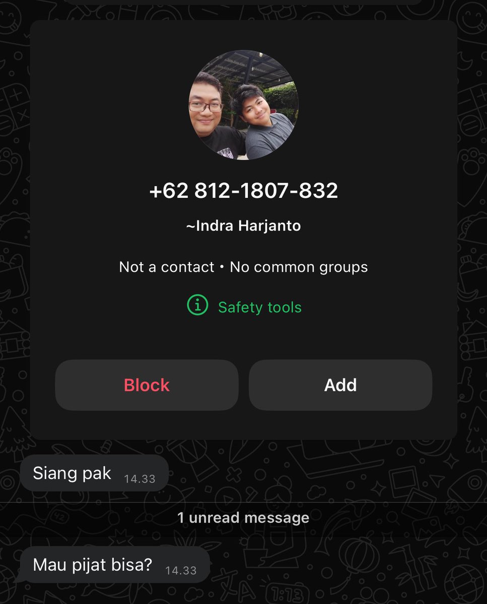 Nomor aing dipasang di brosur pijat sama siapa ya?