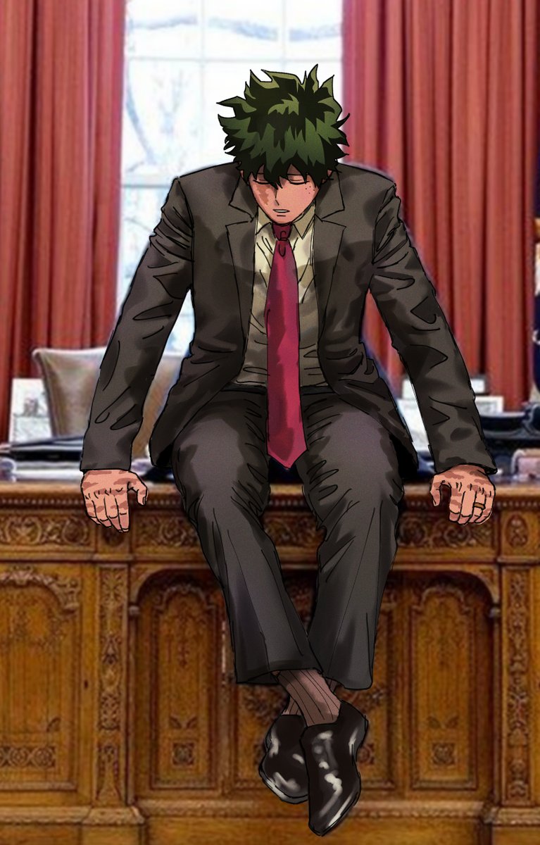 vnms00's tweet photo. and he will probably say something like "I'm not mad, I'm just disappointed"... which is worse 😭😭

ahh i love Midoriya sensei !! had to draw this !!! https://t.co/ZFSZILN6hp