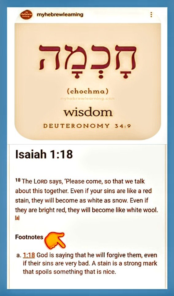 ToyshaD's tweet image. #MorningGloryOfTheLORD🙏
#wow (WordsOfWisdom) #AppointedTime❓️#Now #ComeNow

...and TheLORD said: ⤵️
"#ComeNow, Let’s settle the matter,
Though your sins are like scarlet,
    they will be white as snow.
If they are red as crimson,
    they will become like wool. Alleluia."

🩸