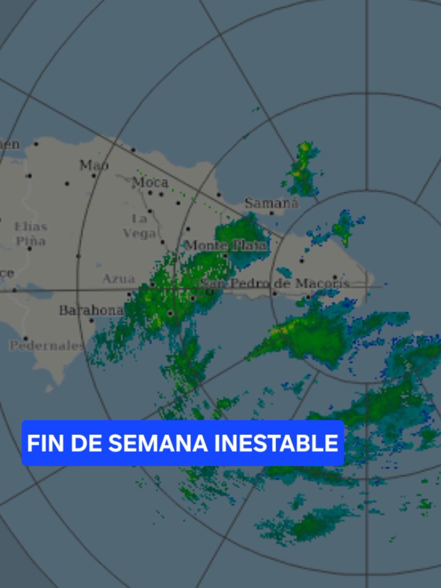lluviasrd's tweet photo. Fin de semana inestable en RD. Vaguada, onda y corrientes de dirección de viento de sur a norte. https://t.co/jms1IBQqUu