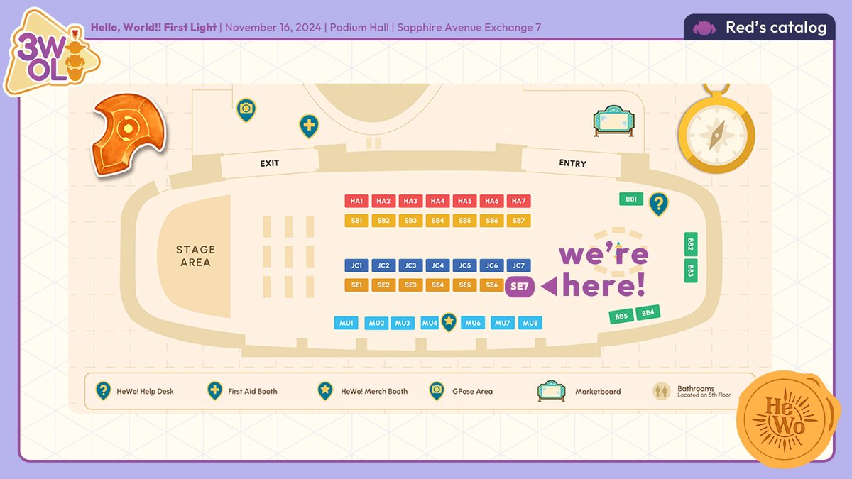 #HeWo2FL is only a week away!! ✨ Here's my full catalog hehe this is going to be my first (and likely only) artist alley event!

Come see me and the 3WOL gorls at our booth SE7 (tho tickets just sold out this morning, gg)