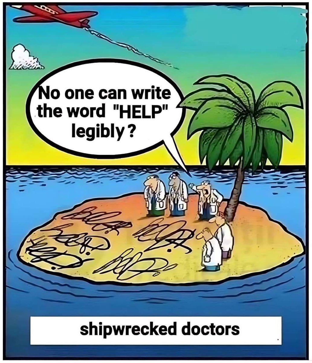 At last I can smile.  This is funny