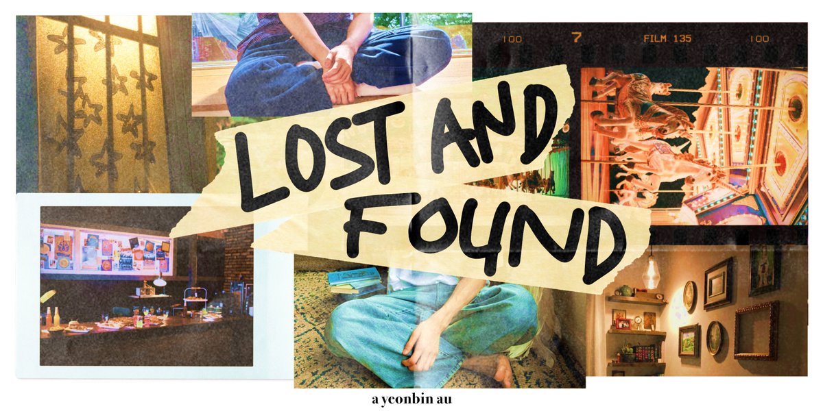 yawnsun's tweet photo. Lost and Found

— a yeonbin au https://t.co/7IfsfaZ79g