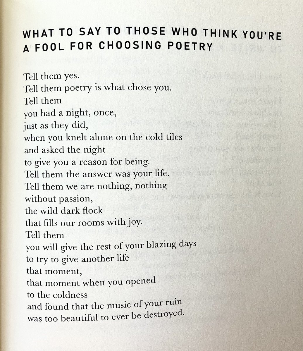 Good morning, friends. Here's a poem from my new book, The Last Song of the World, which has just been released by <a href="/boaeditions/">BOA Editions</a>.