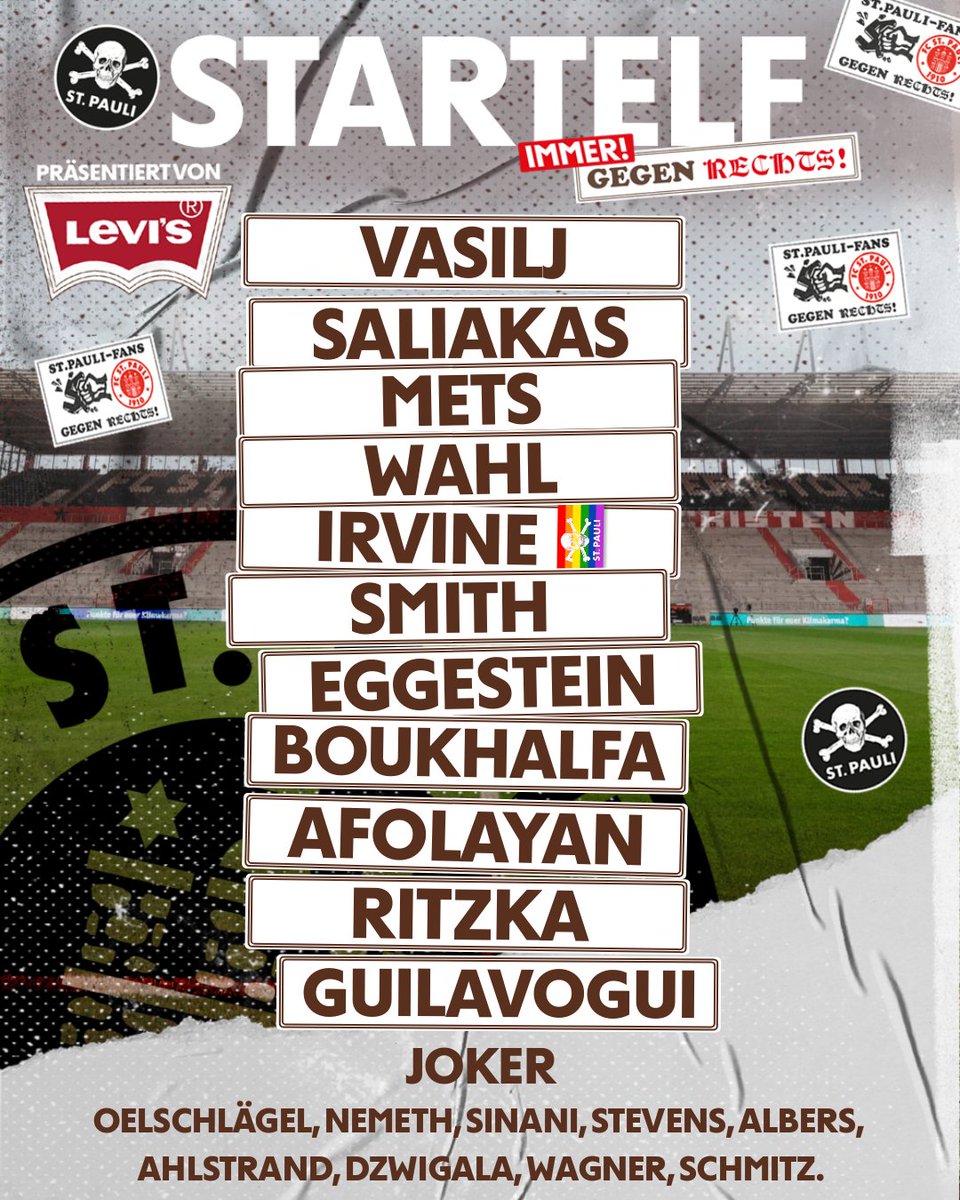 Pack ma's! 🙃

#fcsp | Präsentiert von <a href="/LEVIS/">Levi's®</a>