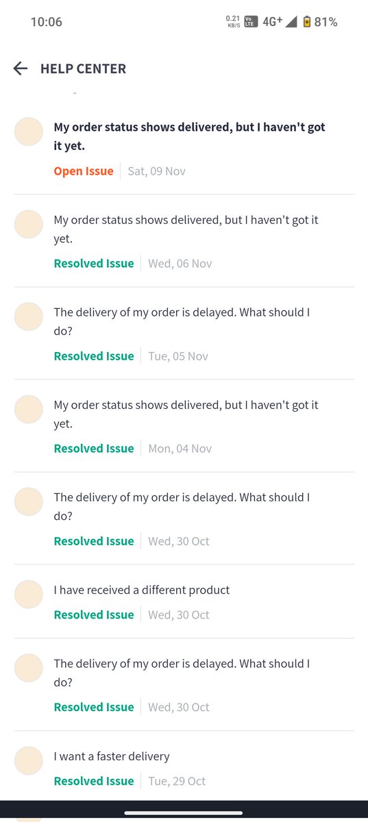 Elanth45's tweet photo. I'm order the shirt for diwali.But I received the wrong product,then I make exchange. My exchange date was oct29.still I didn't received my order.I've raised more than 10complaints for the issue from Myntra help center they continuously extend my delivery date. @MyntraSupport https://t.co/I4n0xBkln7