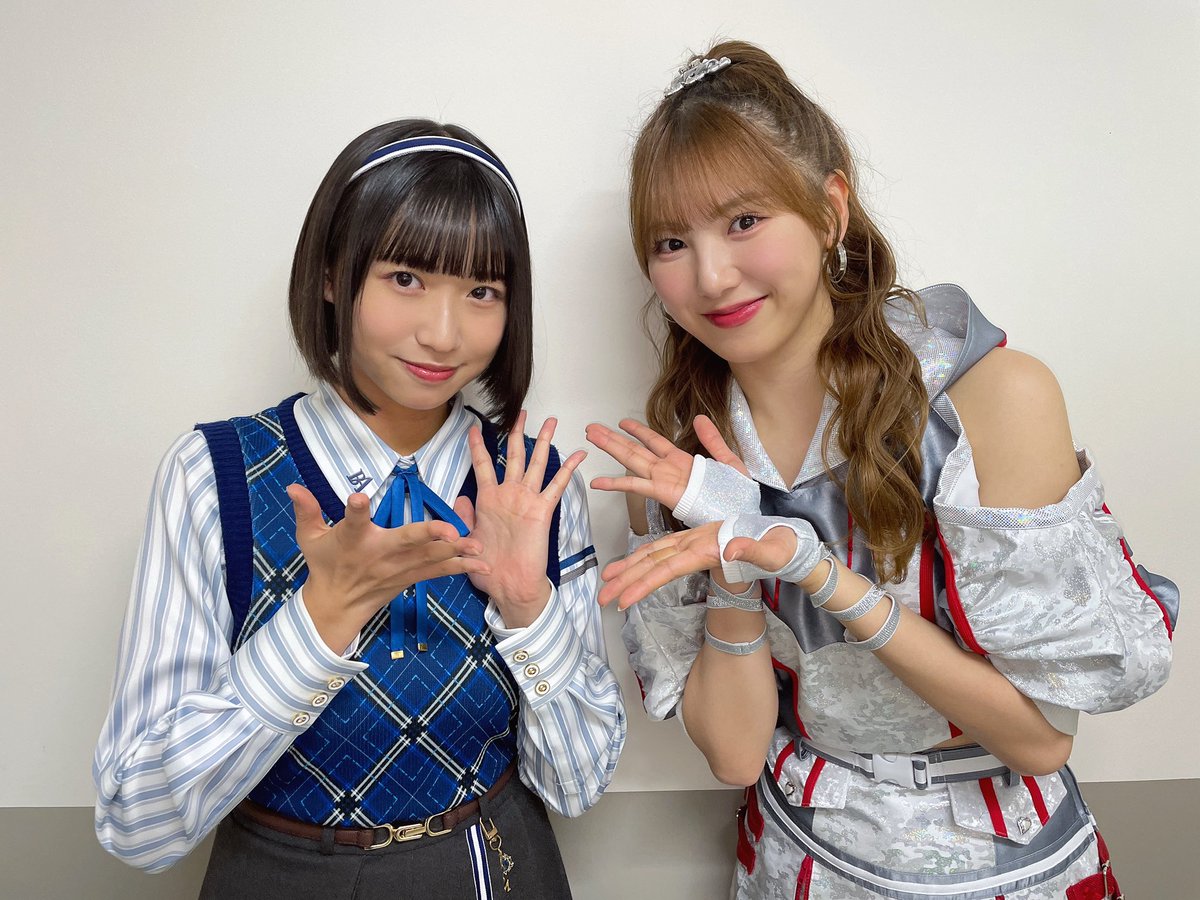 昨日、 #僕が見たかった青空 の 八重樫美伊咲ちゃんと写真撮ってもらっ