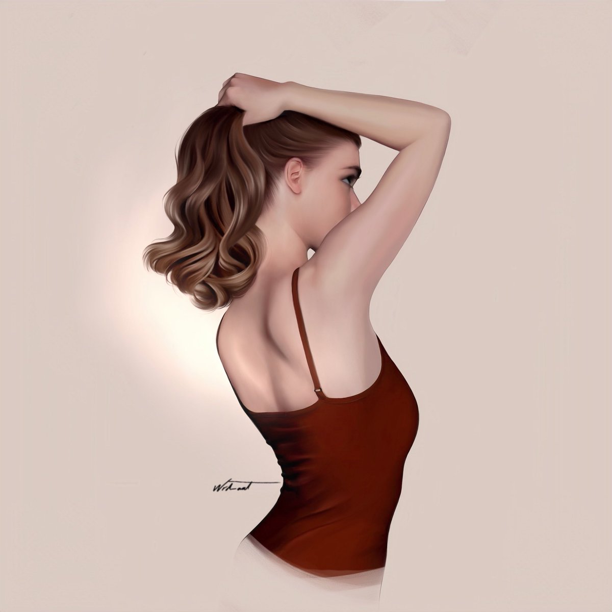 wrd_art's tweet photo. My new 
#رسمتي #procreate https://t.co/1xz5A7Y7CY