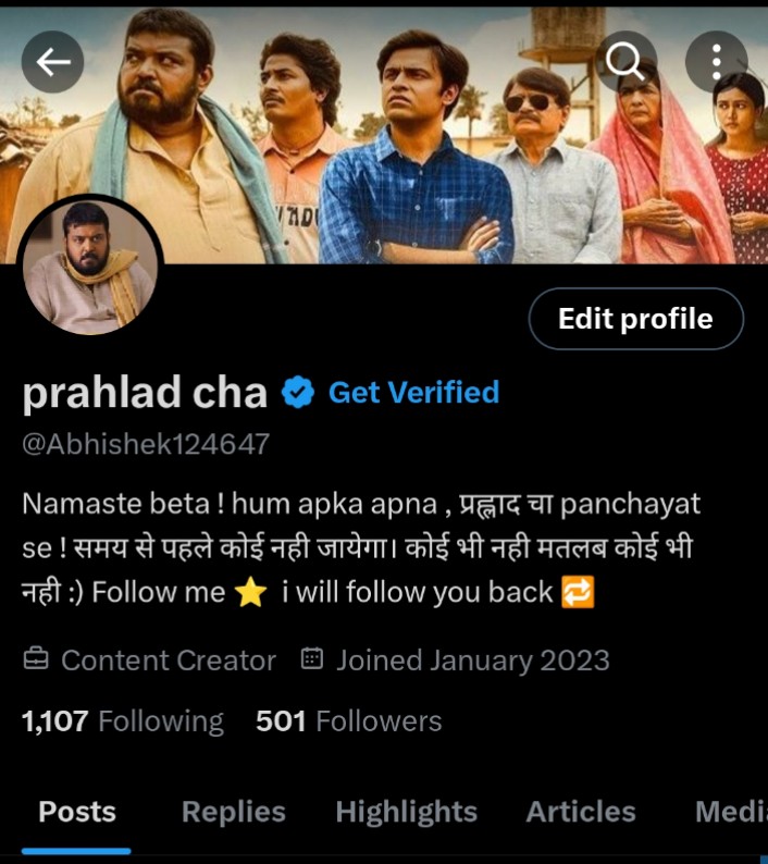 Abhishek124647's tweet photo. Because of your overwhelming support I managed to complete my 500 followers on X Twitter.
A very big thanks to all of you 💕 🙏
""Please like this post and repost too ""
#mildstone
#follobackforfolloback https://t.co/GE0VGC2kjO