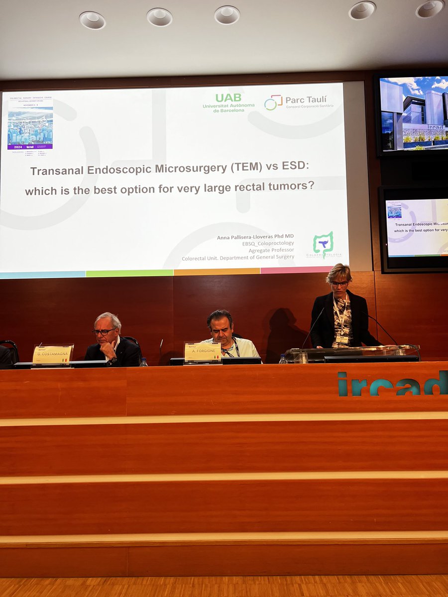 Anna Pallisera (@apallisera) on Twitter photo Very honored to be part of the #IRCAD family during the Colorectal Surgery Intensive Course. Talking about transanal endoscopic surgery, sharing experiences and learning from the "greats" <a href="/IrcadFrance/">IrcadFrance</a> <a href="/armando_melani/">Armando Melani</a> <a href="/luisromagnolo/">Luis Gustavo</a> <a href="/3isac/">Isacco Montroni</a> Antonio
D’Urso Antonello Forgione Very honored to be part of the #IRCAD family during the Colorectal Surgery Intensive Course. Talking about transanal endoscopic surgery, sharing experiences and learning from the "greats" <a href="/IrcadFrance/">IrcadFrance</a> <a href="/armando_melani/">Armando Melani</a> <a href="/luisromagnolo/">Luis Gustavo</a> <a href="/3isac/">Isacco Montroni</a> Antonio
D’Urso Antonello Forgione