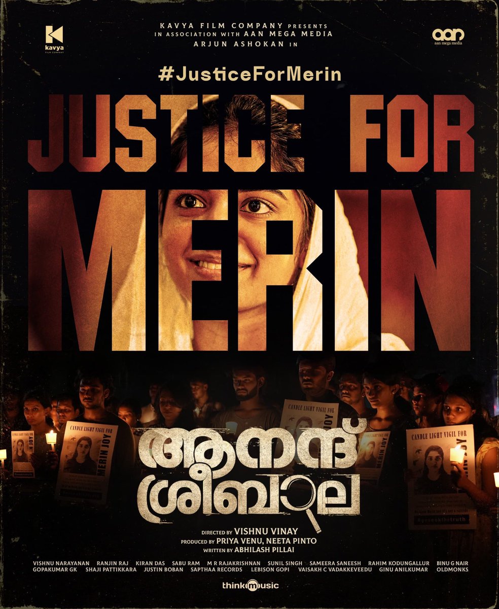 MalayalamReview's tweet image. #AnandSreebala from Nov 15th🌟 

Based On True Incidents🤞

#JusticeForMerin
#UncoverTheTruth