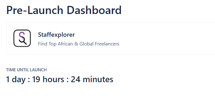 _staffexplorer's tweet photo. On Monday (11/2024) we launch a world where geography is no barrier to opportunities. A world where African professionals can access global markets, showcase their expertise and build successful careers and business connections on their own terms.

See you all there! 🕺 https://t.co/bbFE0qx23g