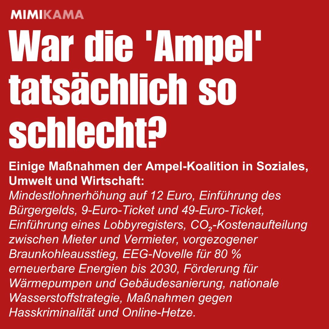 Faktencheck zur #Ampel-Koalition: Die wichtigsten Maßnahmen seit 2021
🏛️🌱💼 Insgesamt haben wir 62 Themen analysiert!
Zu den 62 Themen >
mimikama.org/ampel-koalitio…