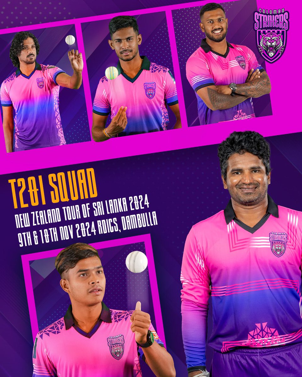 Time to put on the National cap 🇱🇰

#Strikers #ColomboStrikers #NYLagosStrikers #NYStrikers #SriLanka #T20I #KusalPerera #BinuraFernando #MatheeshaPathirana #AvishkaFernando #DunithWellalage