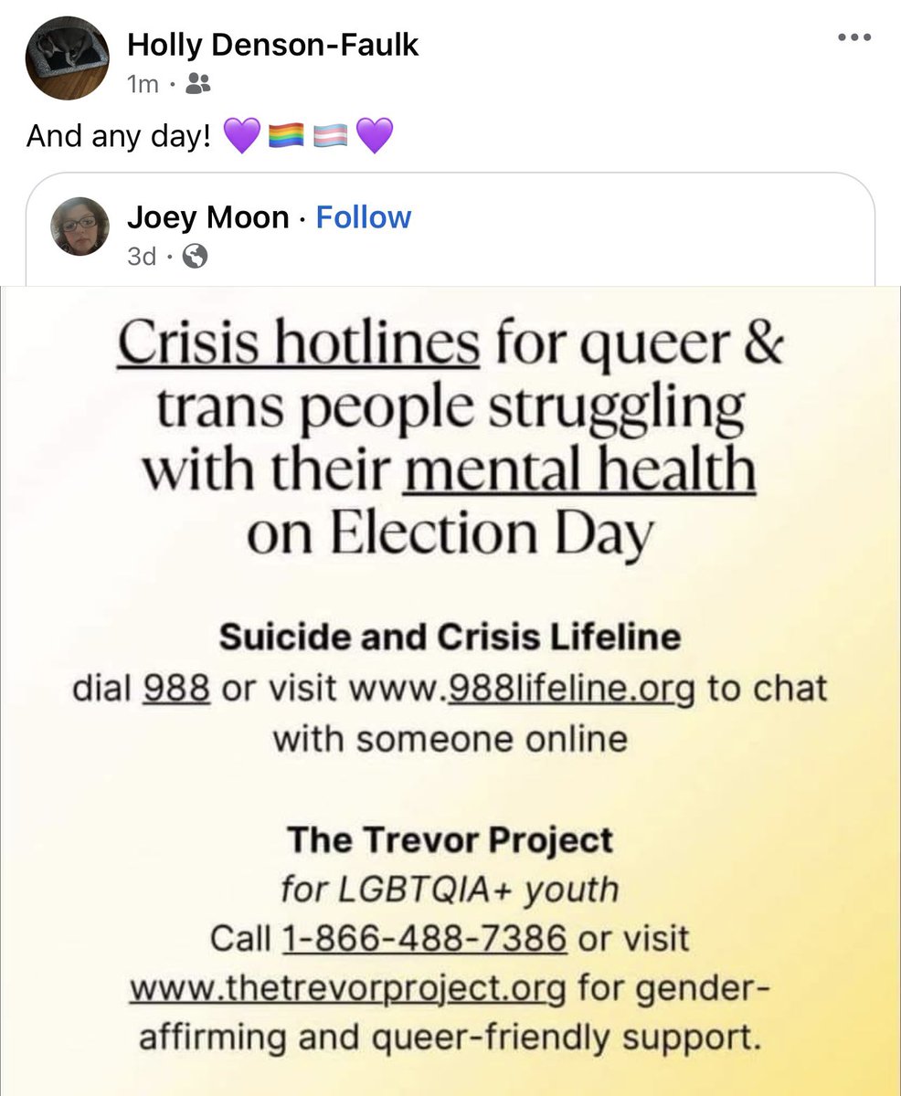 HMDF1999's tweet photo. 💜🏳️‍⚧️🏳️‍🌈💜 https://t.co/DaBrSSz4Kp