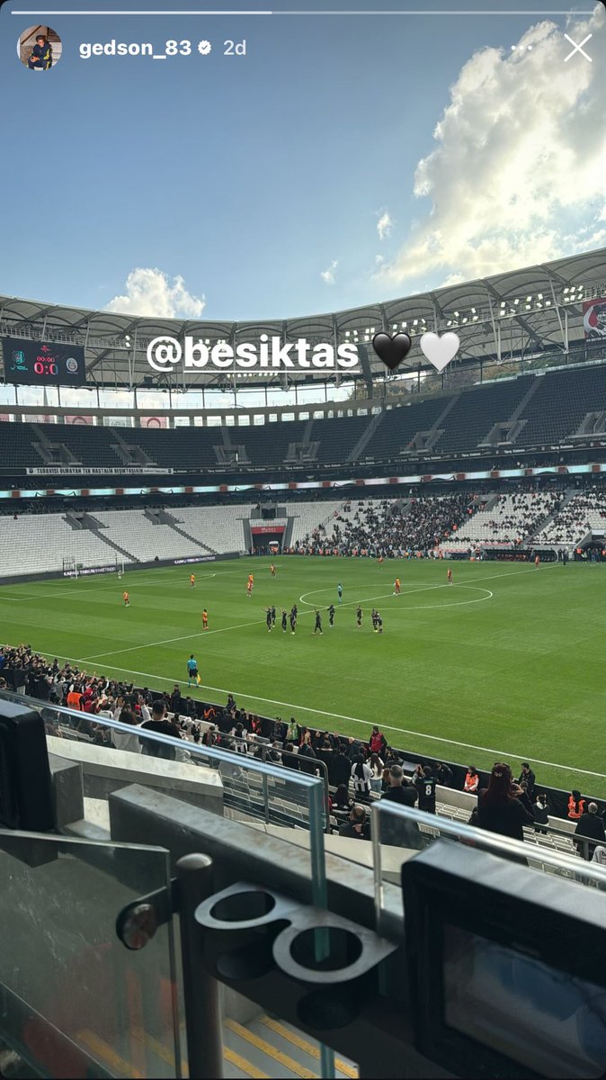 Gedson Fernandes’in paylaşımı.