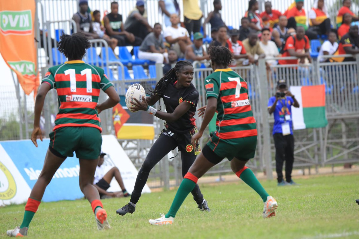 NBSportUg's tweet photo. The Lady Cranes Crush Senegal ๐ธ๐ณ 39-0! ๐๐บ๐ฌ๐ฅ
The girls are on ๐ฅ
#NBSportUpdates #WomenInSport #RAW7s2024 #LadyCranes ๐ธ: @Mugabiarts https://t.co/W7pkgNvGXS
