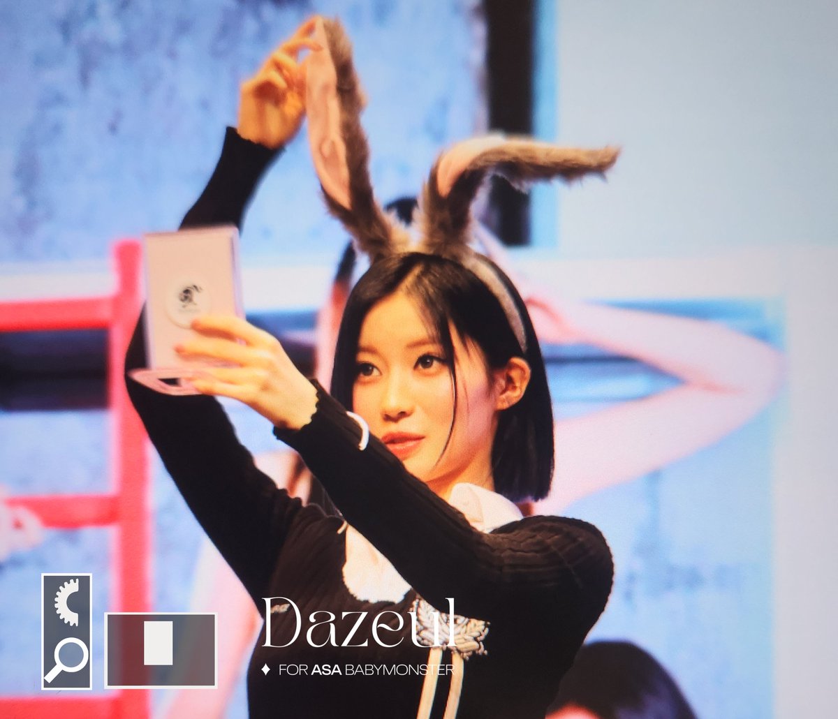 📸 BABYMONSTER's Asa at their 'DRIP' Ktown4u fansign event