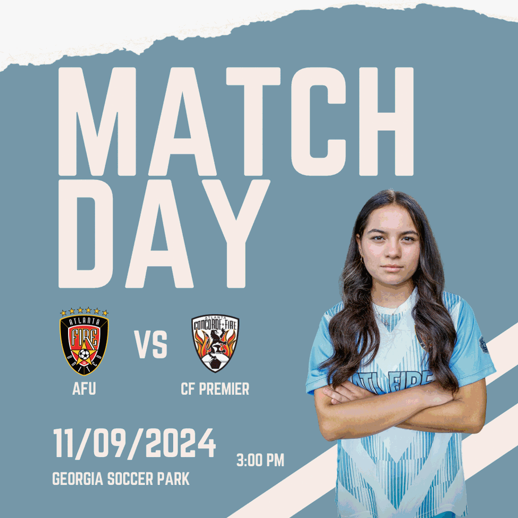 afu09gecnlr's tweet photo. It's that time again! ⚽️Meet us at the pitch, Field #5 ⚽️, ⬇️ 🔥 vs. 🔥!
#LetsGoFire #weareafu #matchday #ecnlgirls #soccergirls https://t.co/2AZURCnQuy