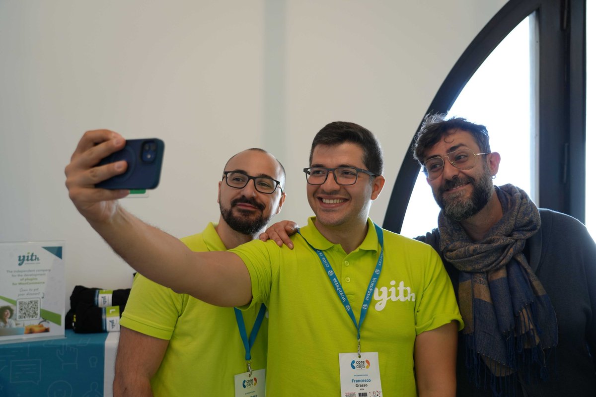 YITHEMES's tweet image. Curious about block editors or the work of the WordPress Core Performance Team? Join us at #CoreDays2024. We&apos;ve got some fantastic swag just for you and a lot to talk about! We can’t wait to share insights with you 💚 @wp_ita