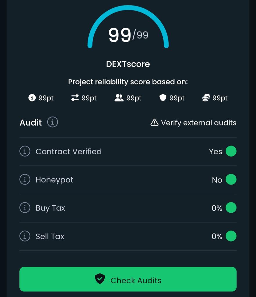 InuInufamily's tweet photo. They call it "The Meme token to end all Meme tokens."
Perfect Score. Amazing liquidity. Almost 3,000 holders. Have U seen the Chart?
Moon 🌙 Bag 🧳 Ready ✅️ WBU? 😶🌫️
#InuInu #Shib #shibarmy #Binance #crypto $INUINU #WOOFS #WoofTools #badideaAI #Shibarium #Altcoin https://t.co/2SltWhdxVl