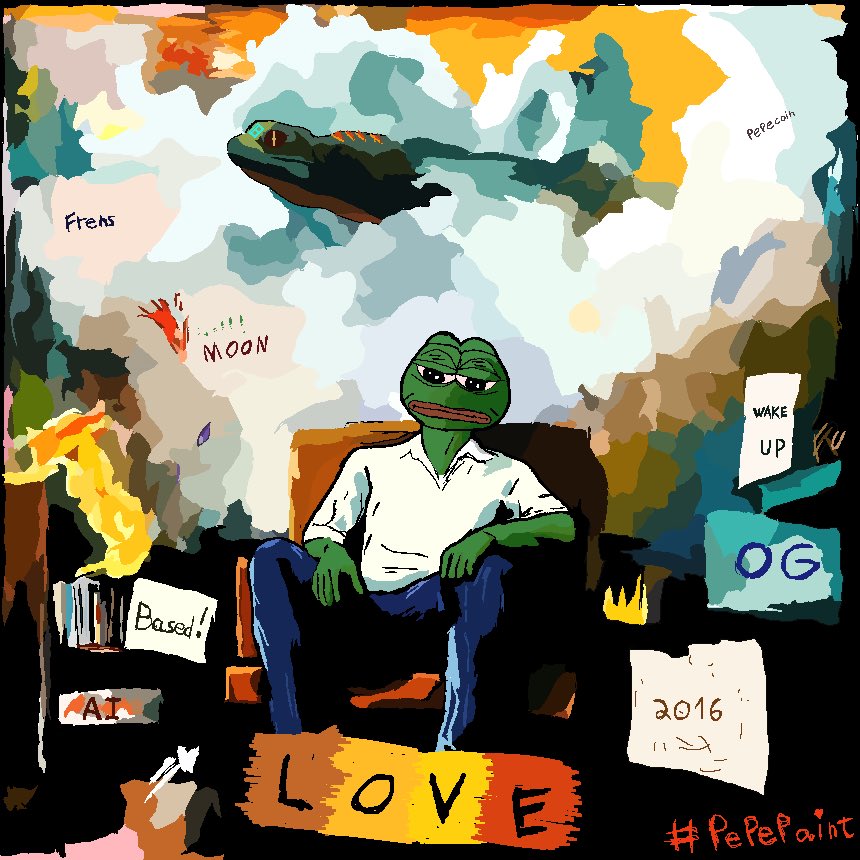 funkyouTC1's tweet image. New mint at pepecoin.io made in #pepepaint

‘Creature’
Hope you frens like it 💚

opensea.io/assets/ethereu…
@pepecoins @getbasedai