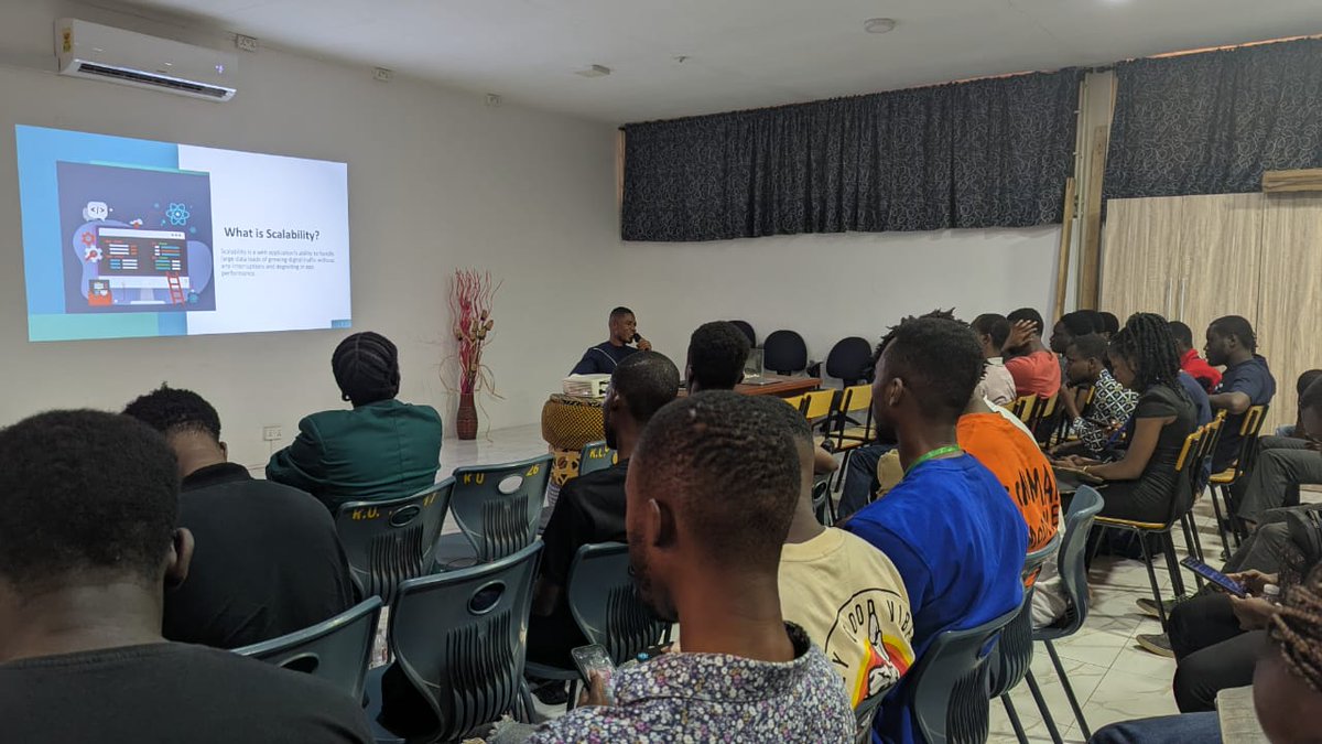 kwekutech's tweet image. 🔥LIVE NOW🔥

Osborn Worlasi is taking us on a dive into building large-scale React and Node.js apps with battle-tested patterns! 🚀💪 Ready to up your dev game? You don’t want to miss this!

Join us at #reactghanameetup to learn the secrets of scaling like a pro. 

@ReactGhana